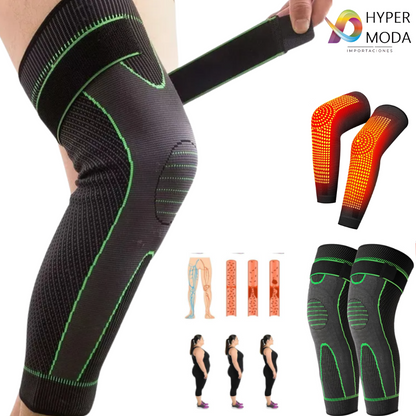 PowerKnee - 2 Rodilleras de Compresión para deporte y recuperación.