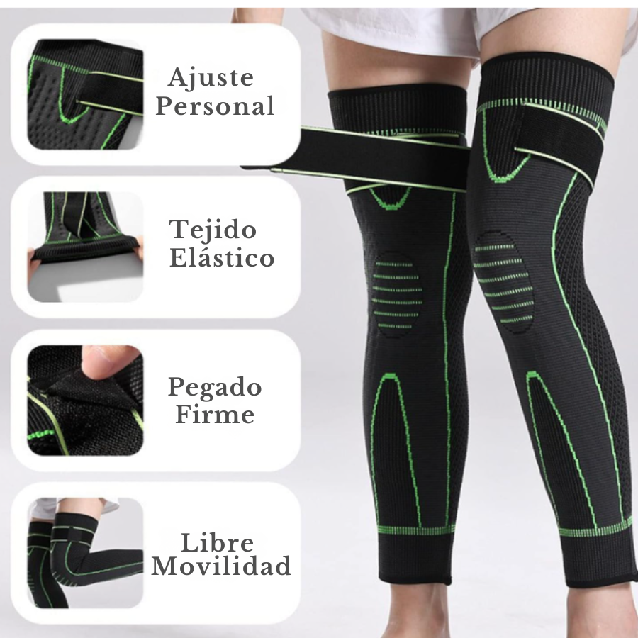 PowerKnee - 2 Rodilleras de Compresión para deporte y recuperación.