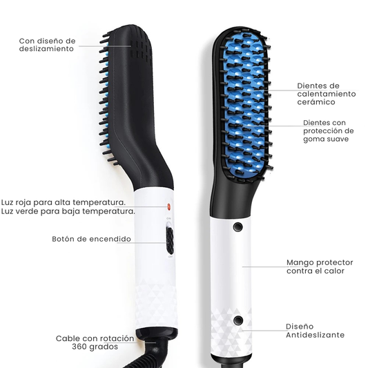 IronBeard – Peine Alisador de Barba y Cabello